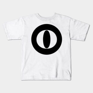 O (Letter Initial Monogram) Kids T-Shirt